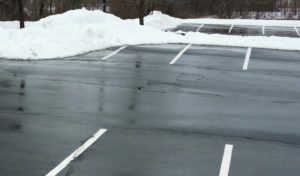 Parking Lot De-Iced