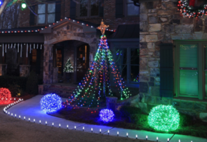 Decorated Yard