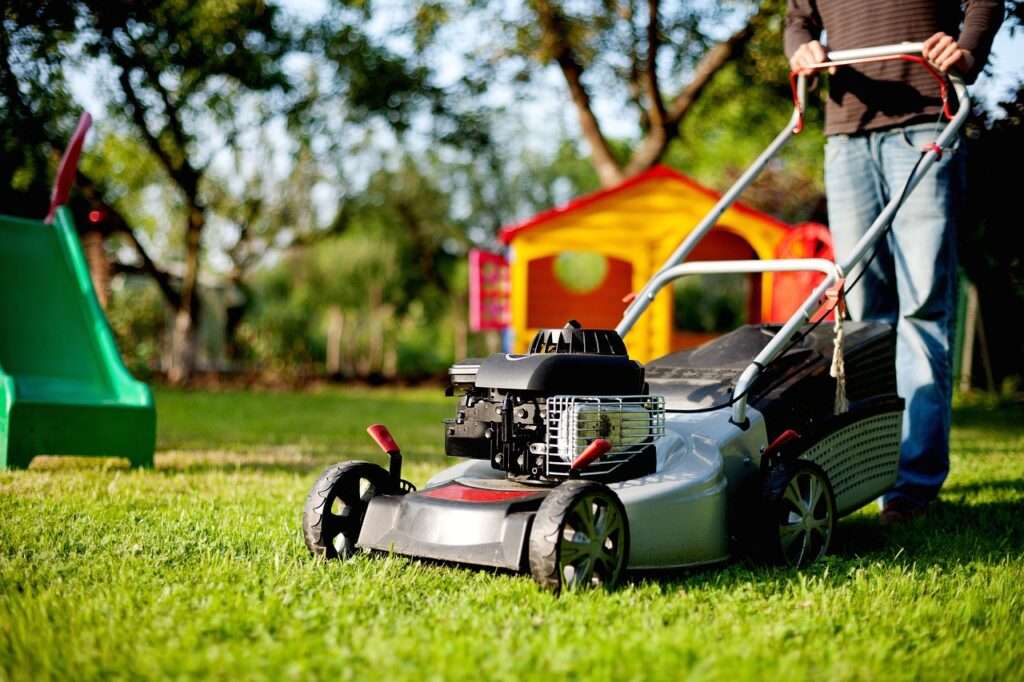 different types of lawn mowers