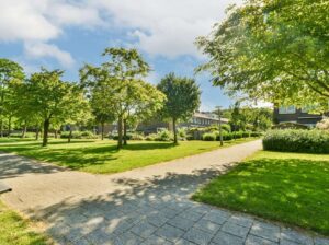 Exterior view of building