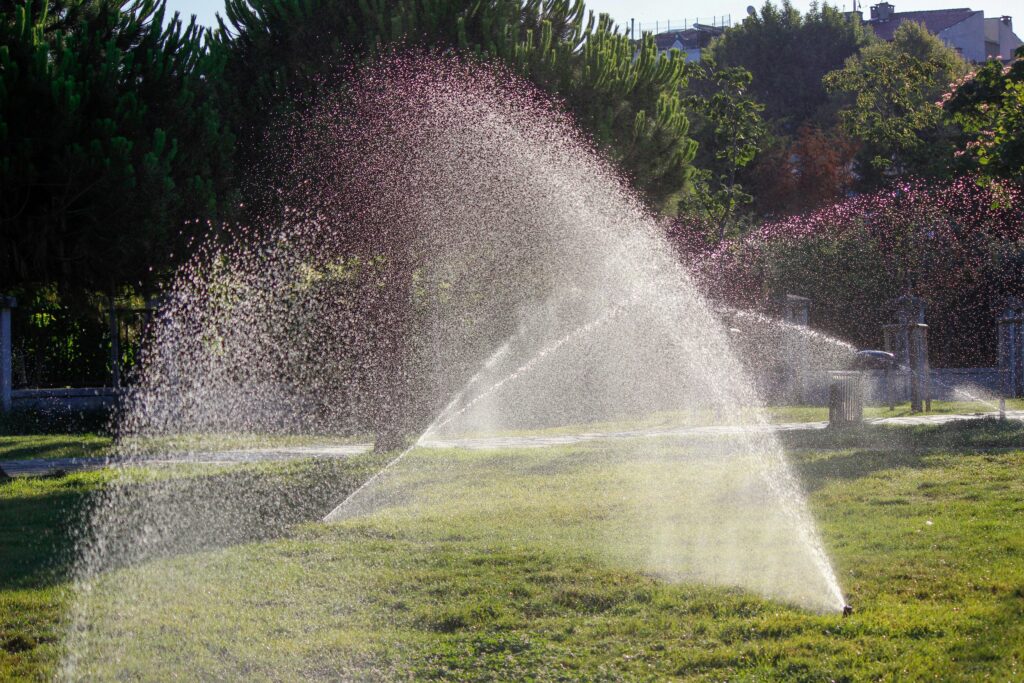 Running Sprinkler System