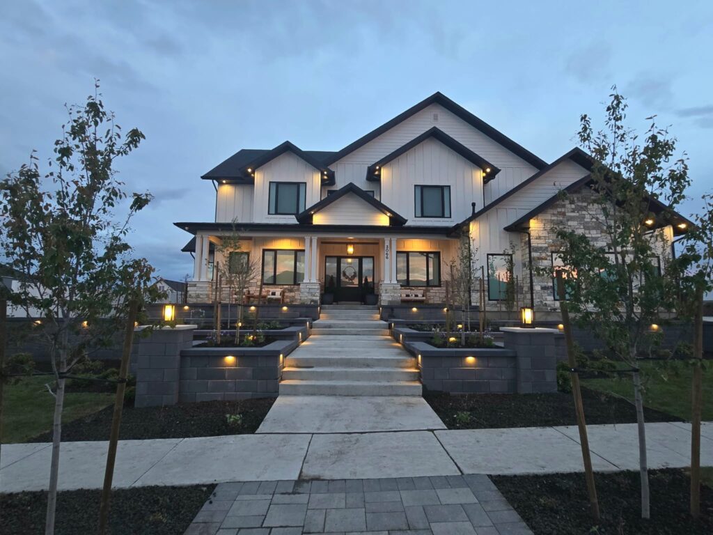 Outdoor lighting in Salt Lake City